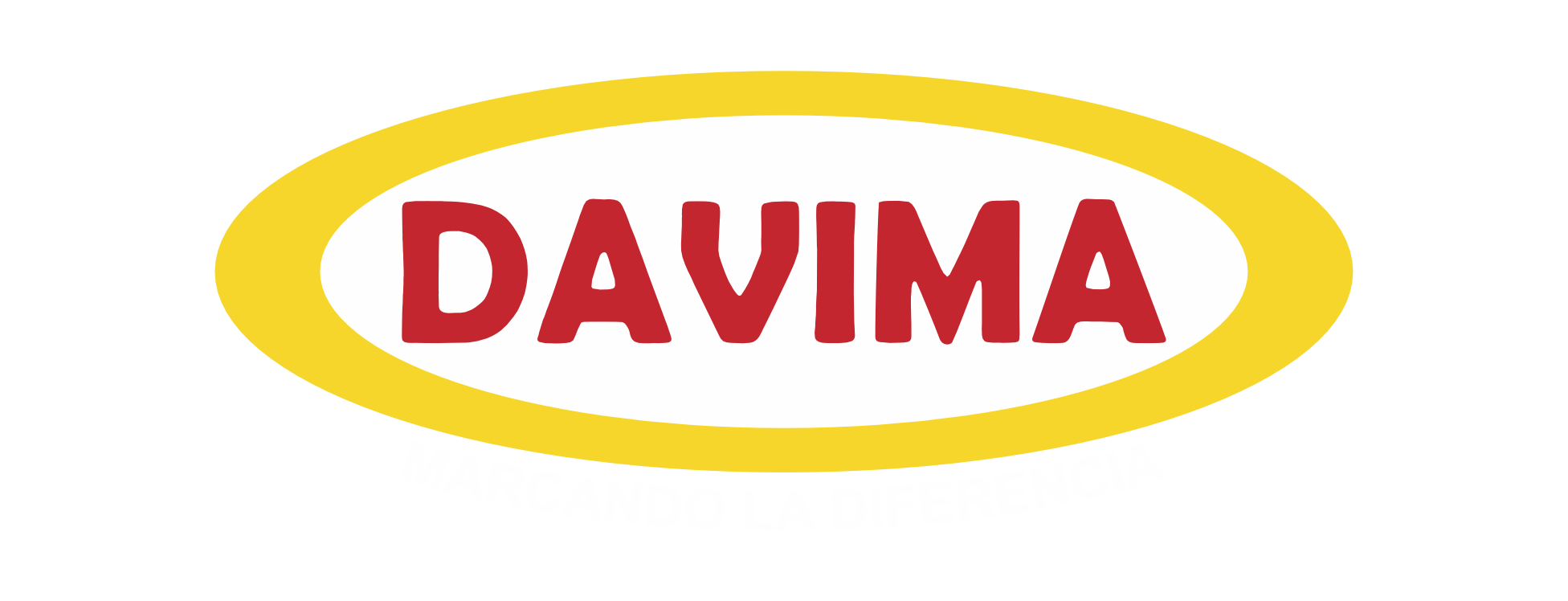 Logo Davima editable blanco